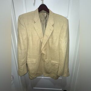 Vintage Hickey Freeman Sports Coat. Silk/Wool. T Model Boardroom Style. 44R.